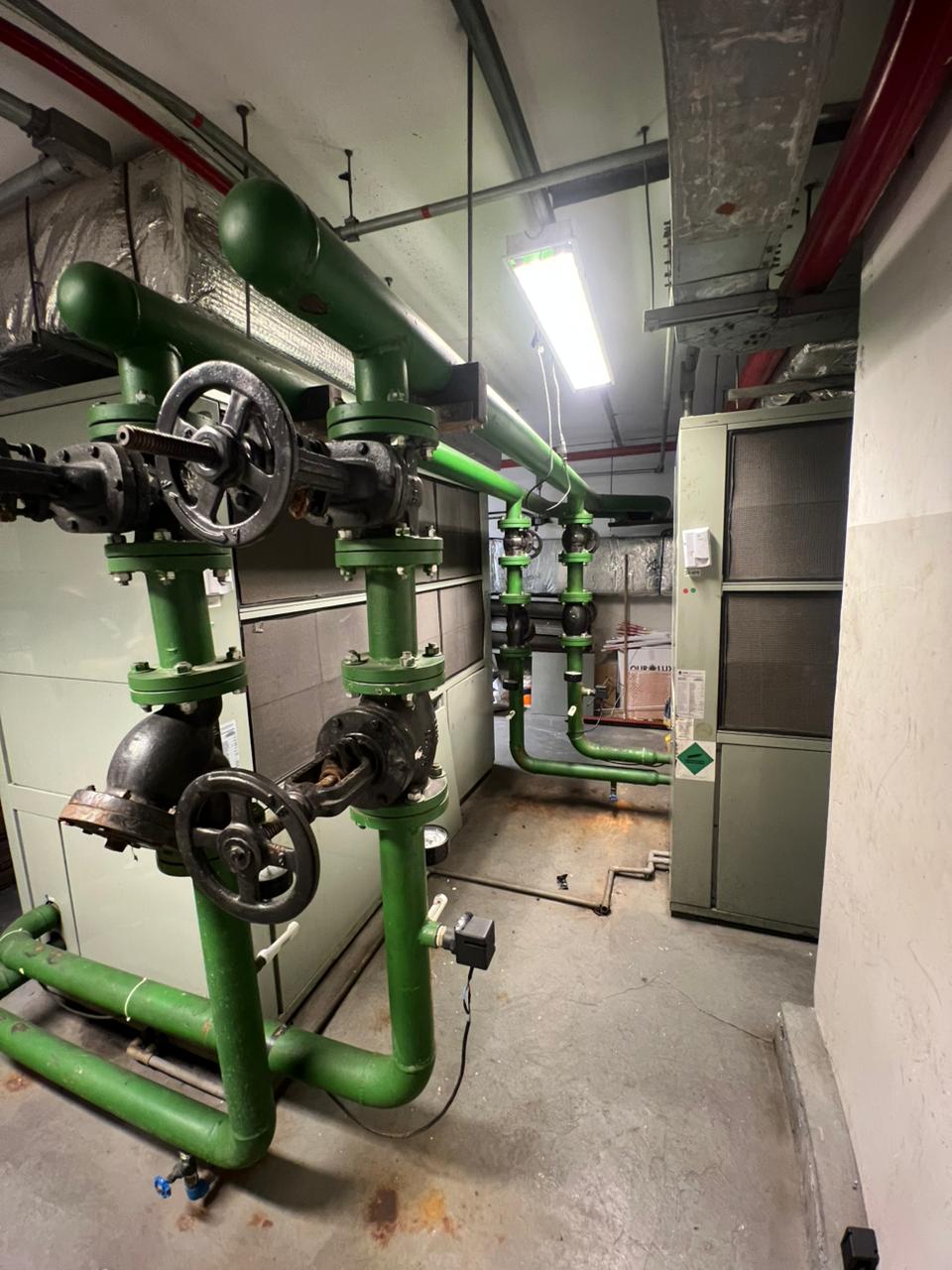 Troca de válvula e revisão em sistema de drenagem