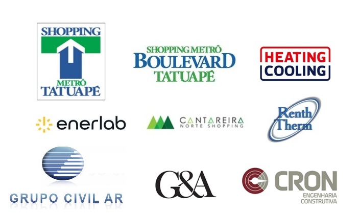 Logos das empresas parceiras